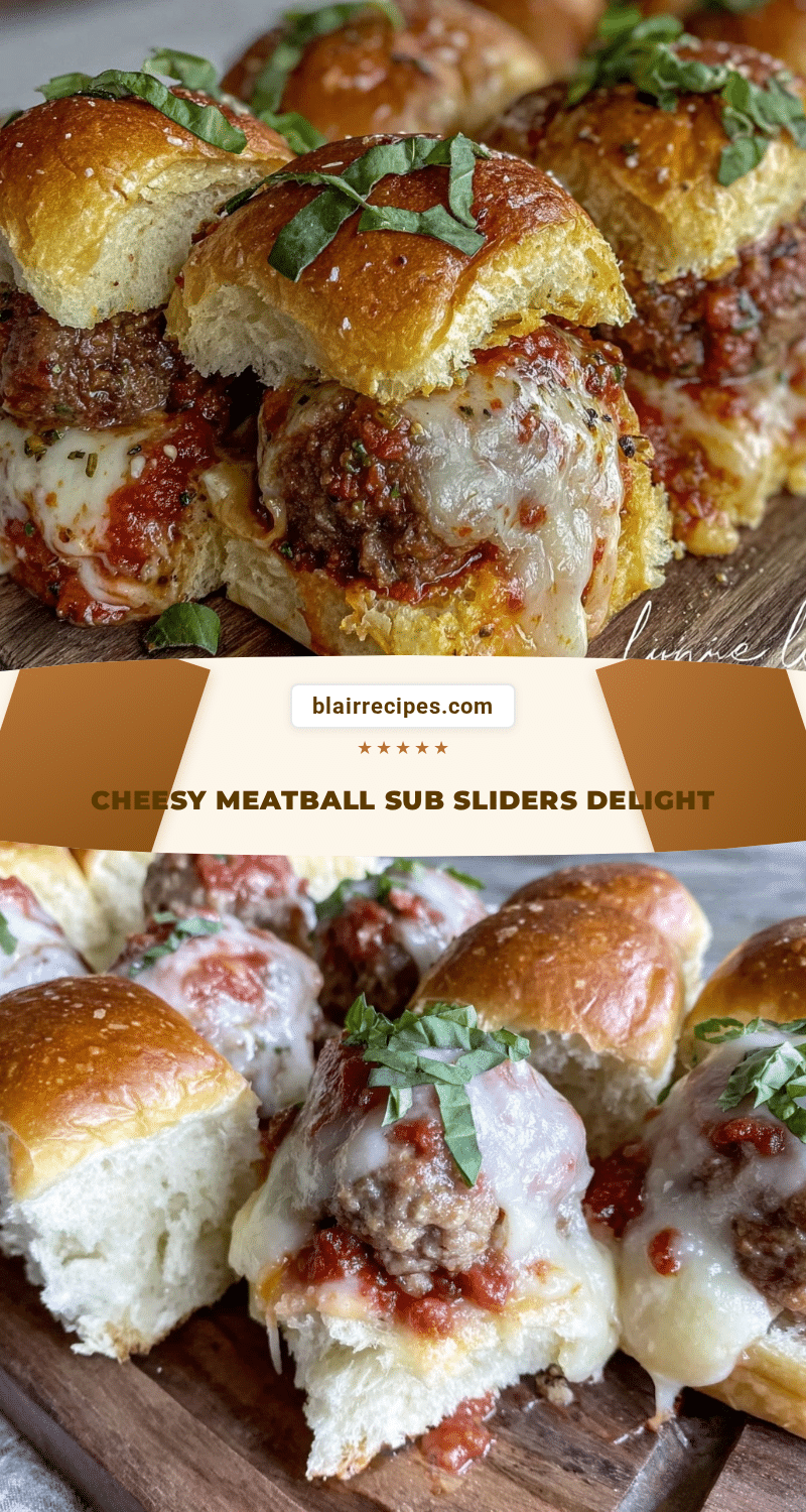 meatball sub sliders recipe