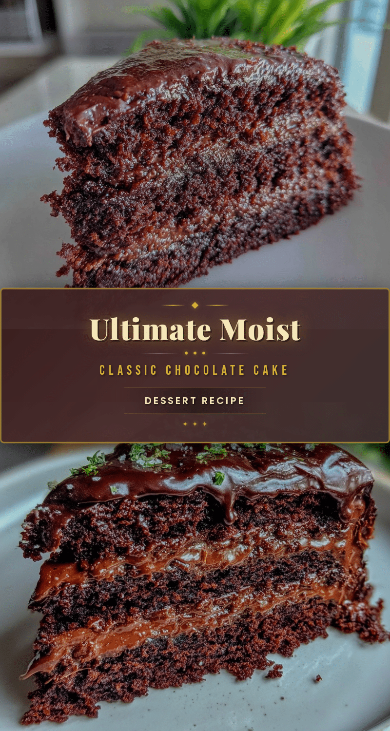 moist classic chocolate cake recipe