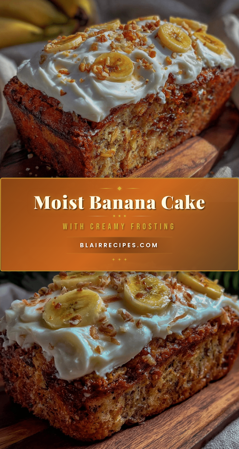 moist homemade banana cake recipe