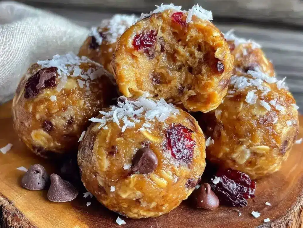 no-bake protein balls - featured image