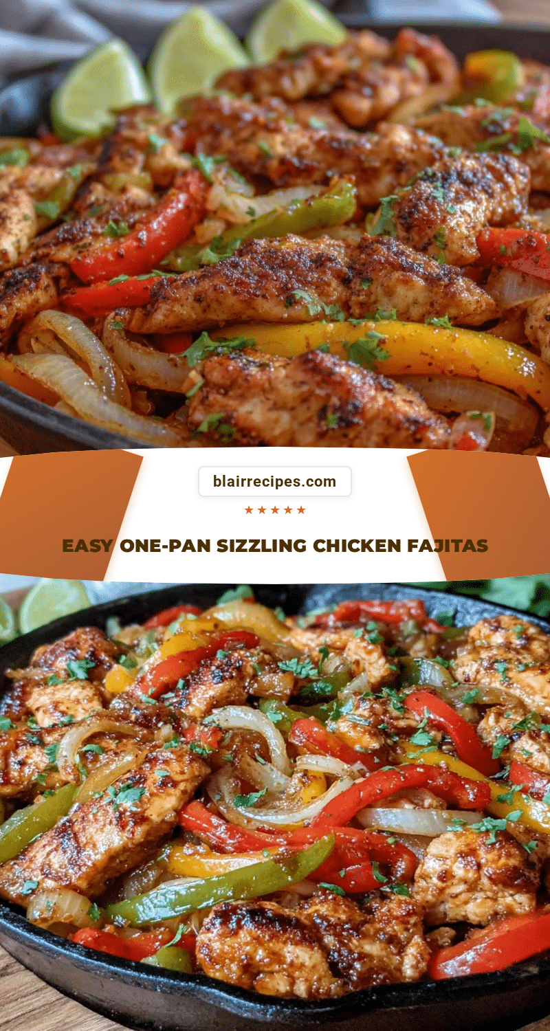 one-pan chicken fajitas recipe
