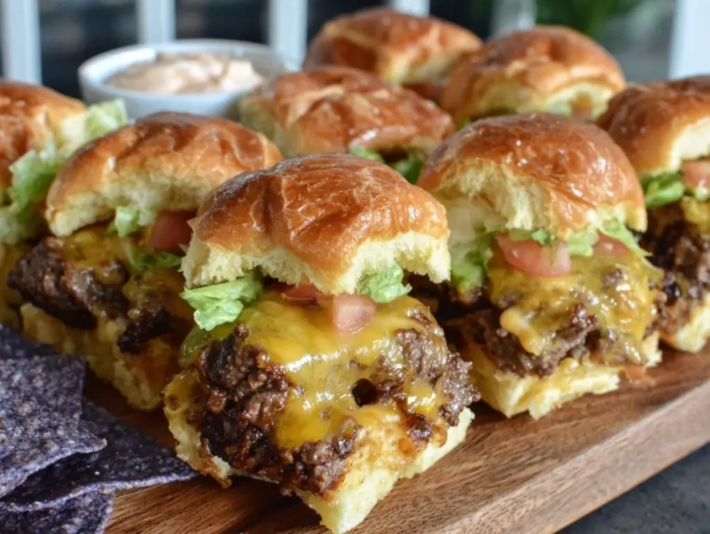 patriotic sliders bar feast - featured image