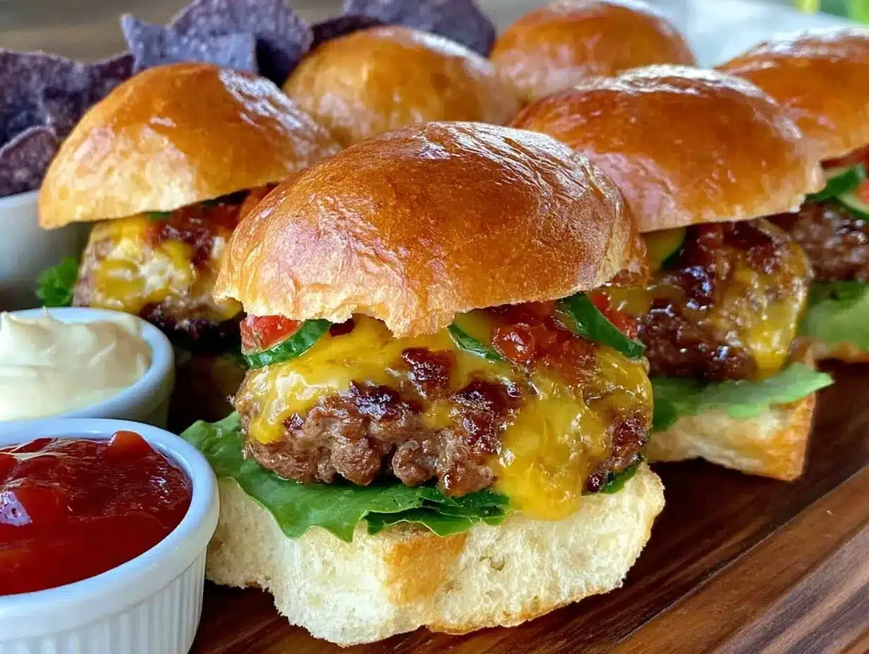 patriotic sliders bar feast preparation steps