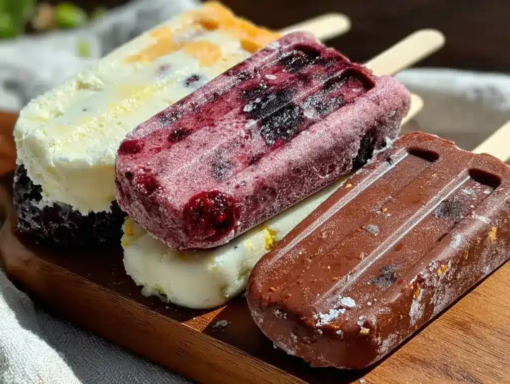 refreshing protein popsicles - featured image