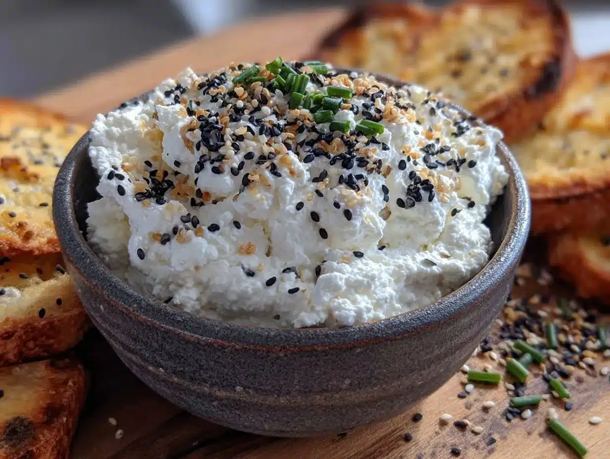 savory cottage cheese bowl preparation steps