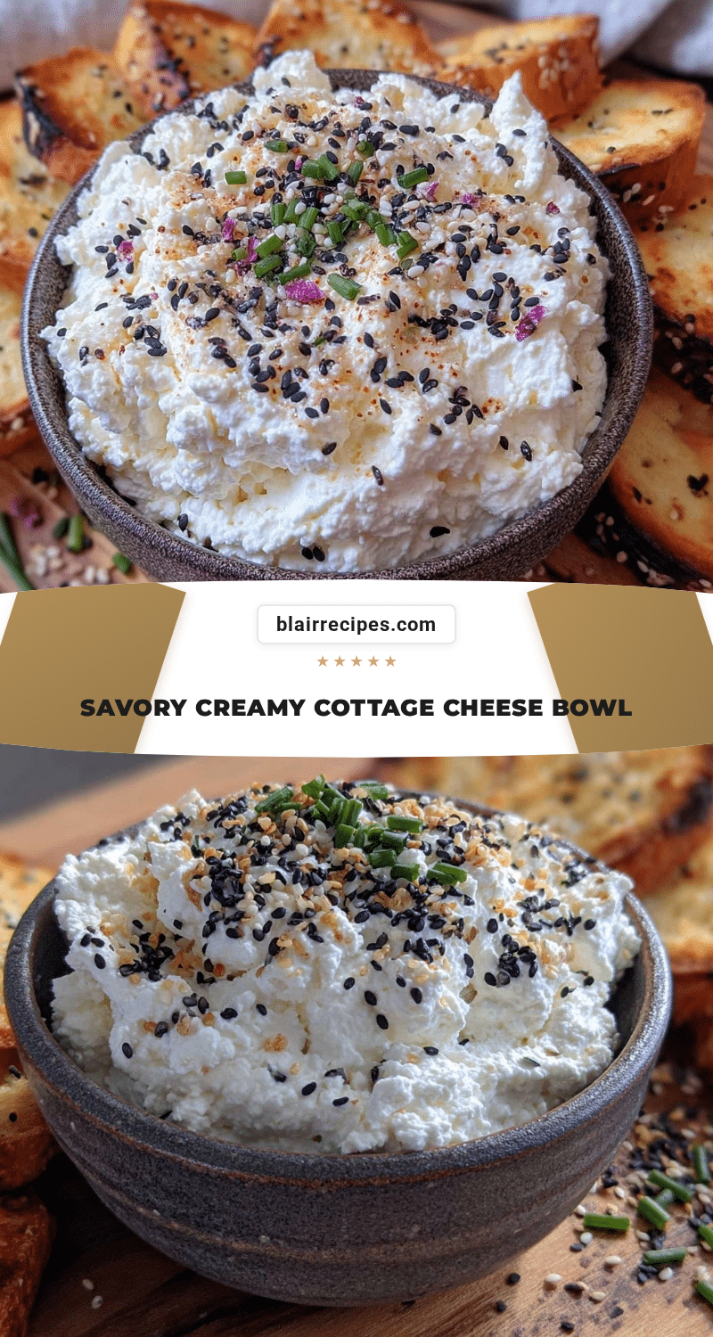 savory cottage cheese bowl recipe