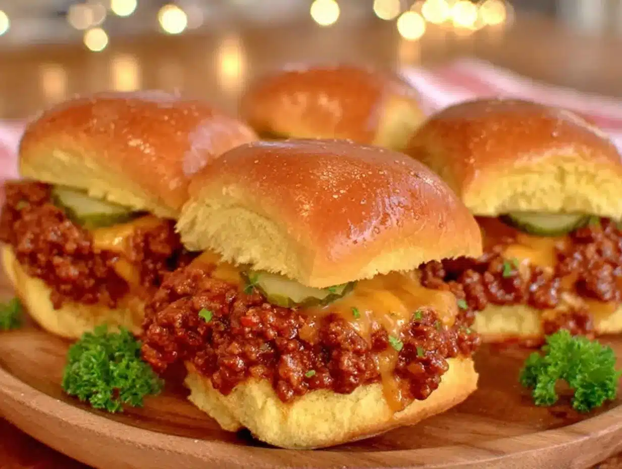 savory sloppy joe sliders preparation steps