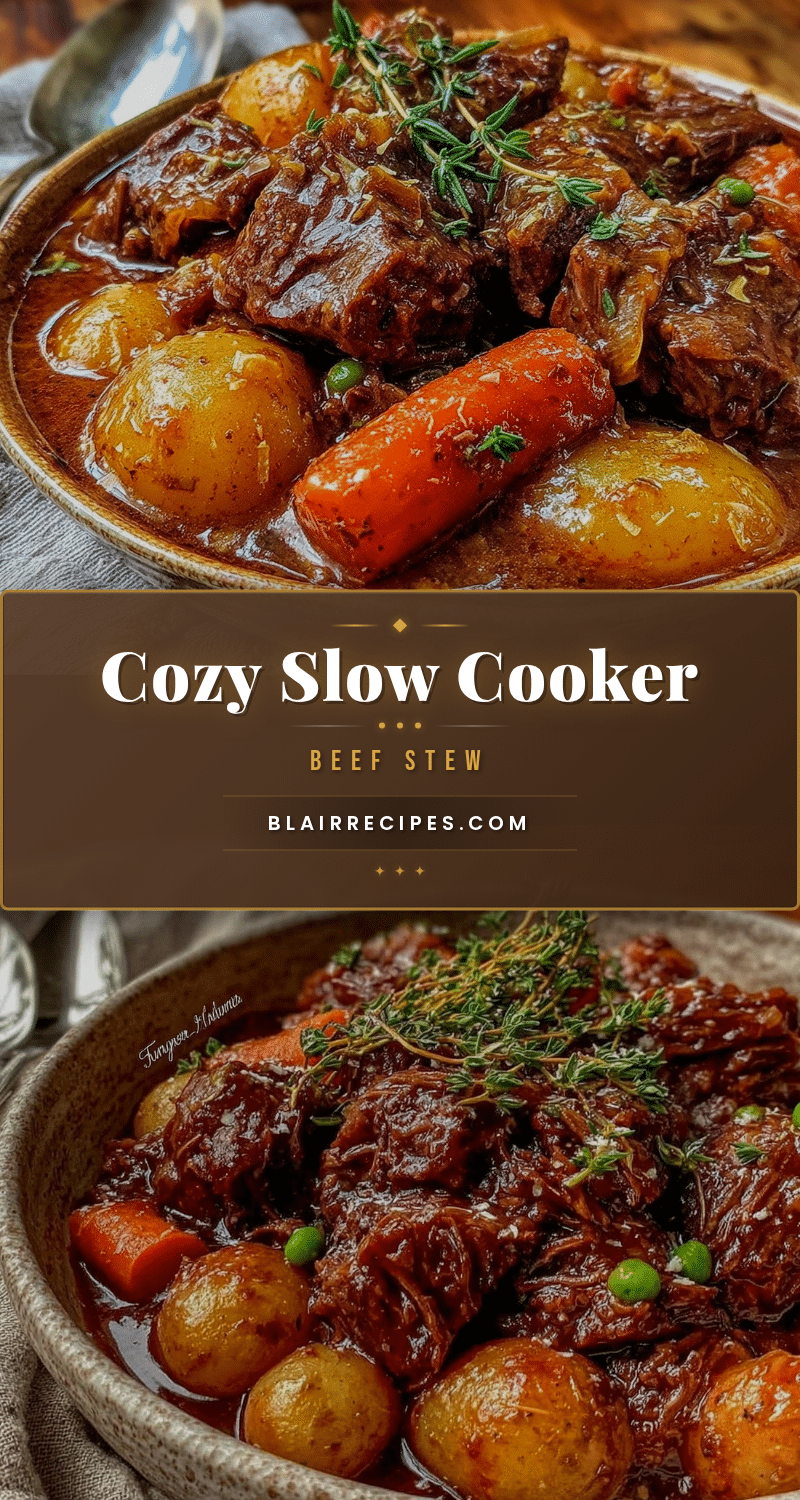 slow cooker beef stew recipe