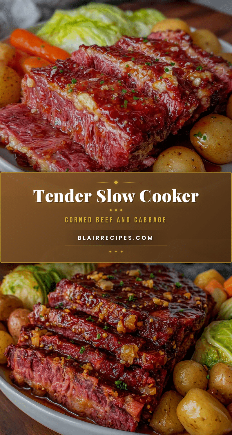 slow cooker corned beef and cabbage recipe
