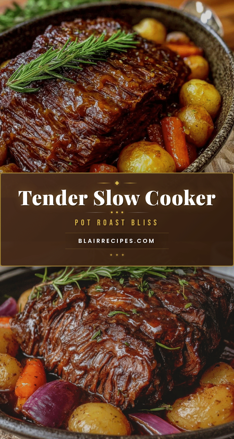 slow cooker pot roast recipe