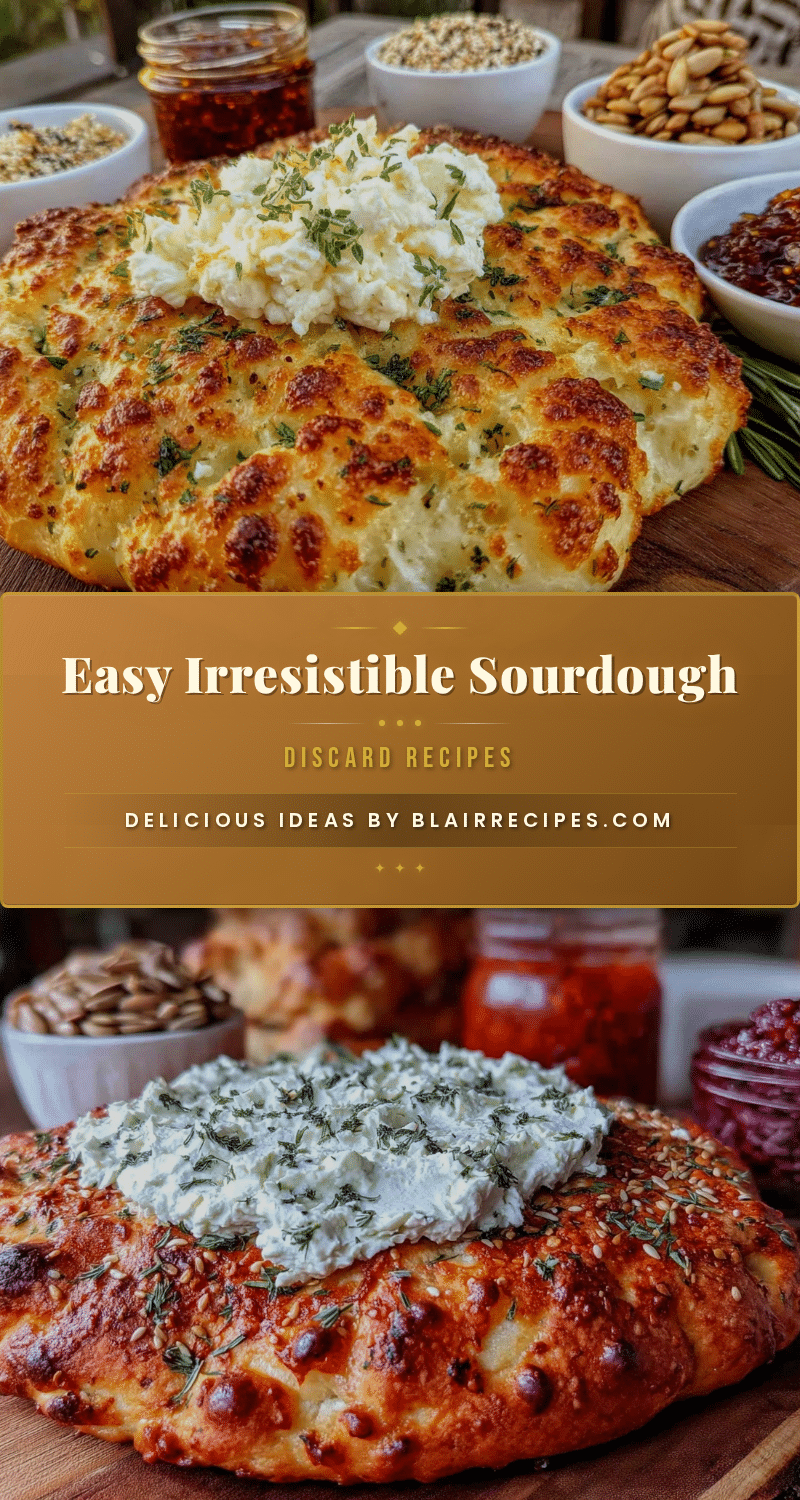 sourdough discard flatbread recipe