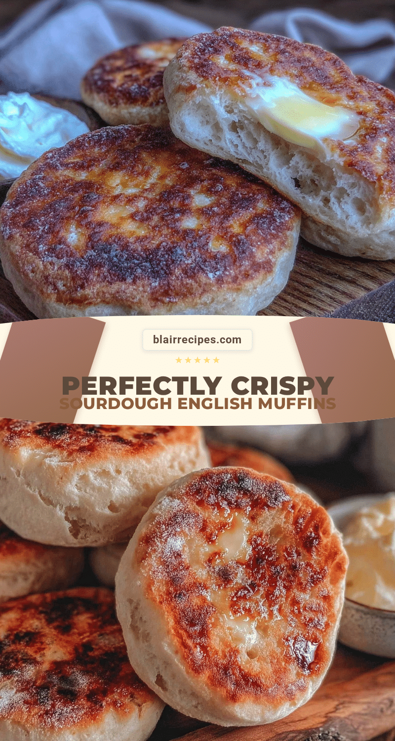 sourdough English muffins recipe recipe