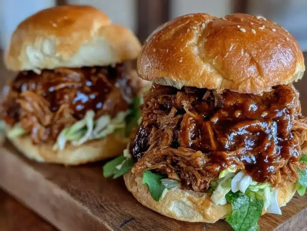 Tender BBQ Pulled Pork Sandwiches - featured image