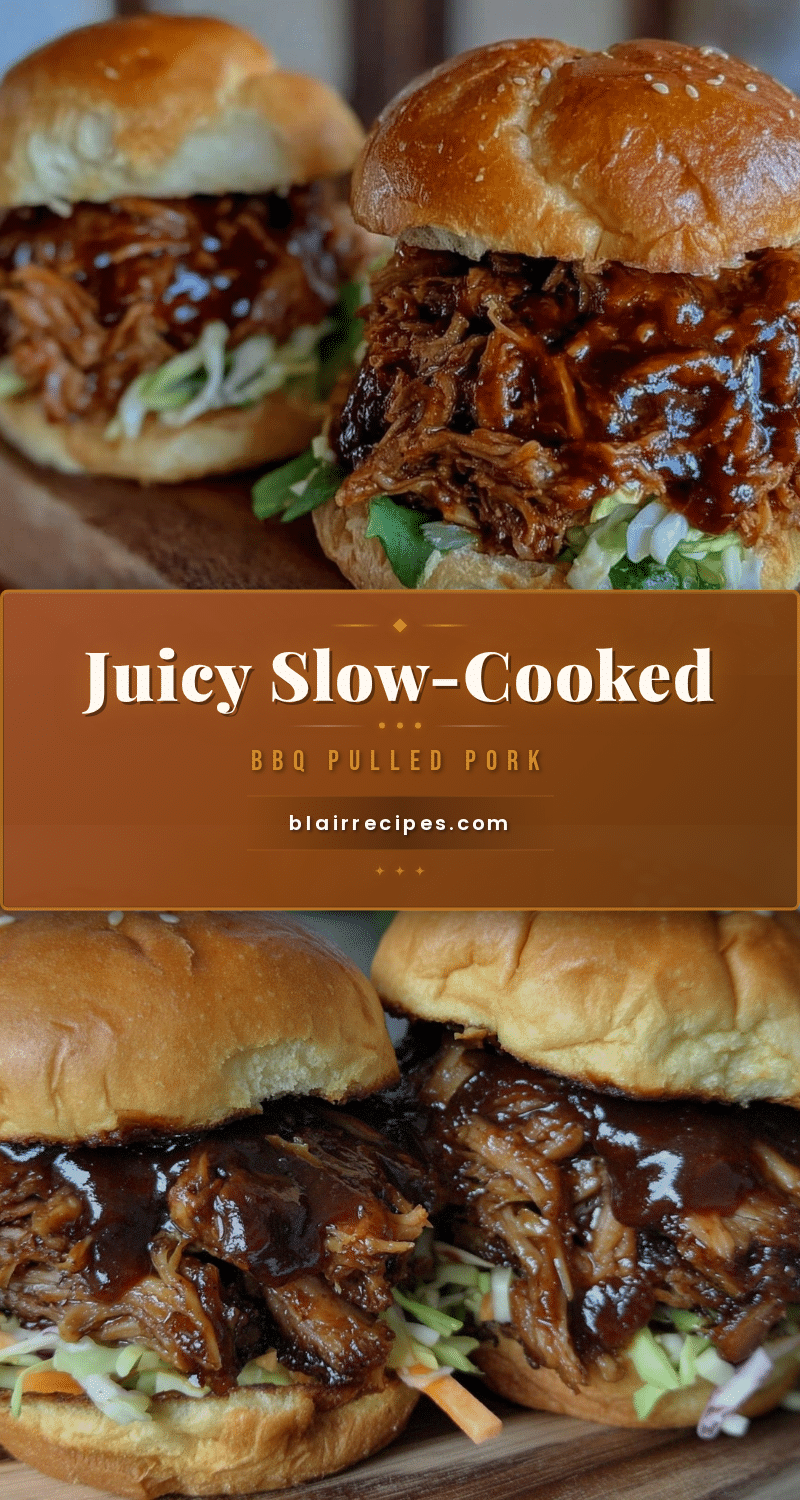Tender BBQ Pulled Pork Sandwiches recipe