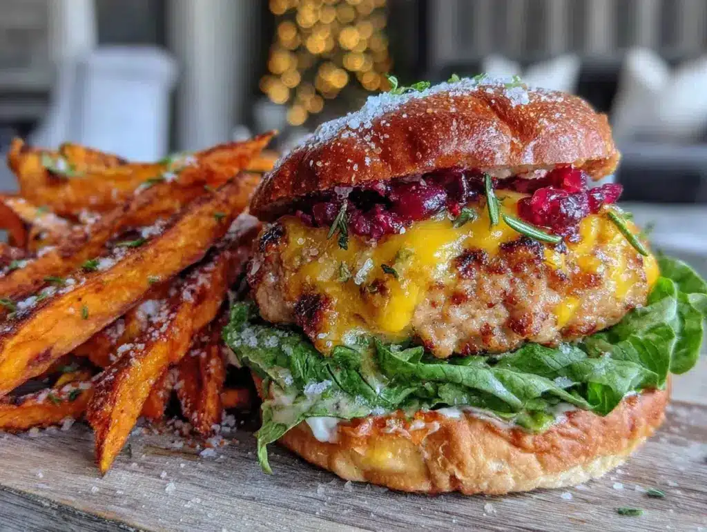 turkey burger recipe - featured image