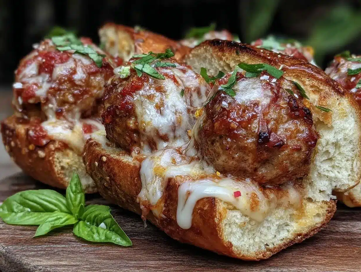turkey meatball subs preparation steps