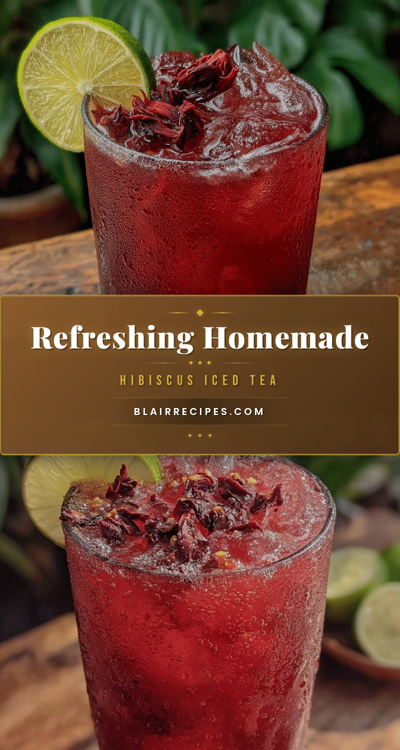 agua de jamaica hibiscus iced tea recipe