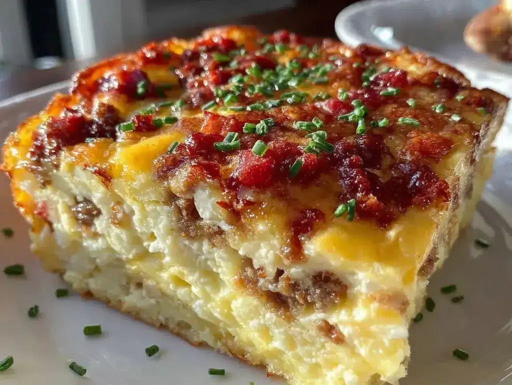 Amish breakfast casserole - featured image