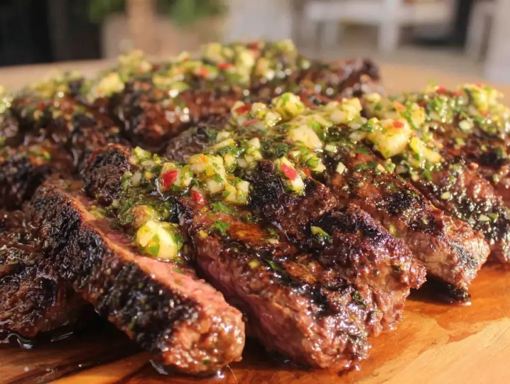argentine grilled skirt steak - featured image