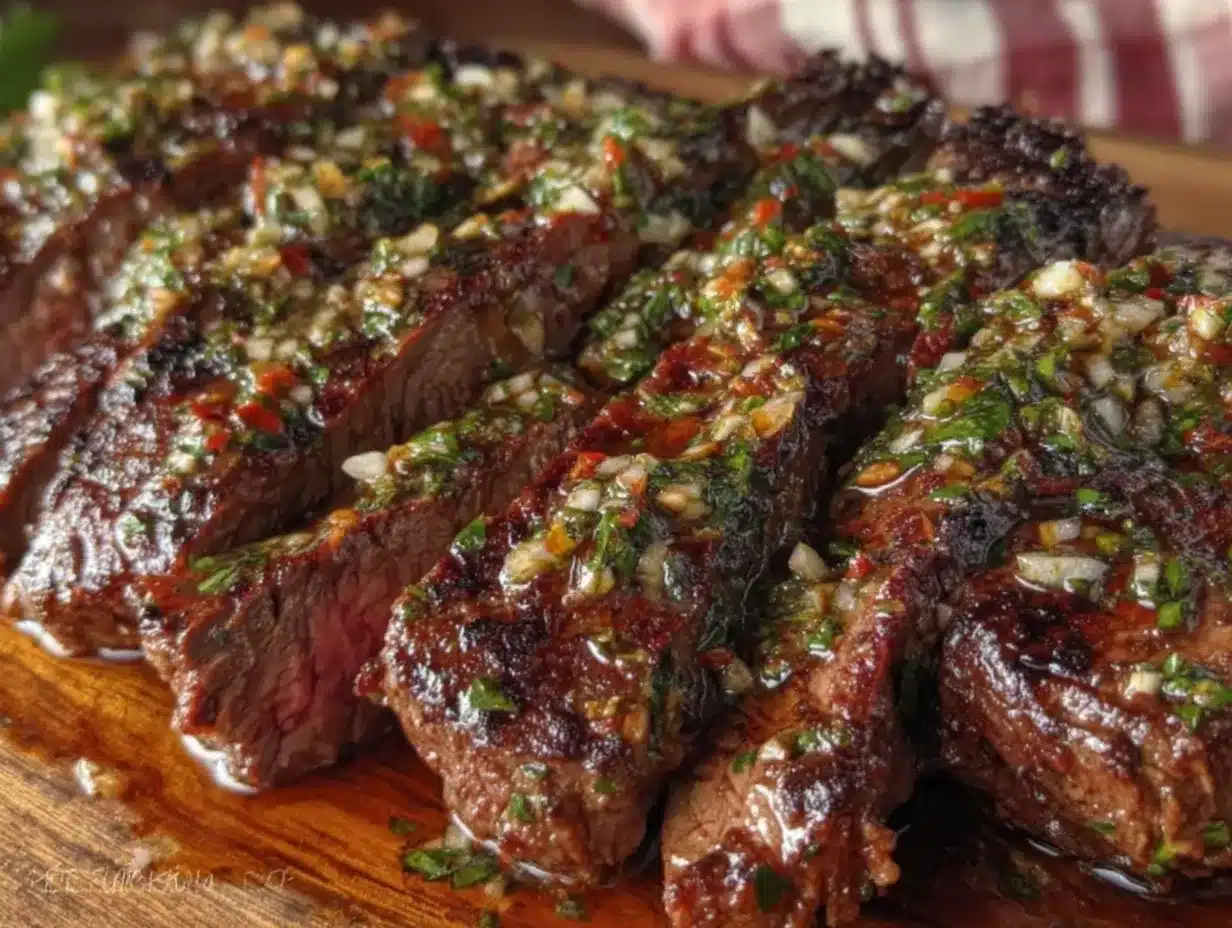 argentine grilled skirt steak preparation steps