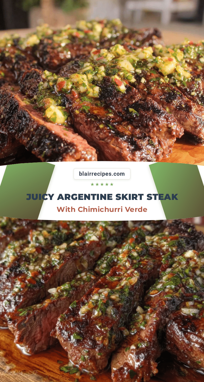 argentine grilled skirt steak recipe
