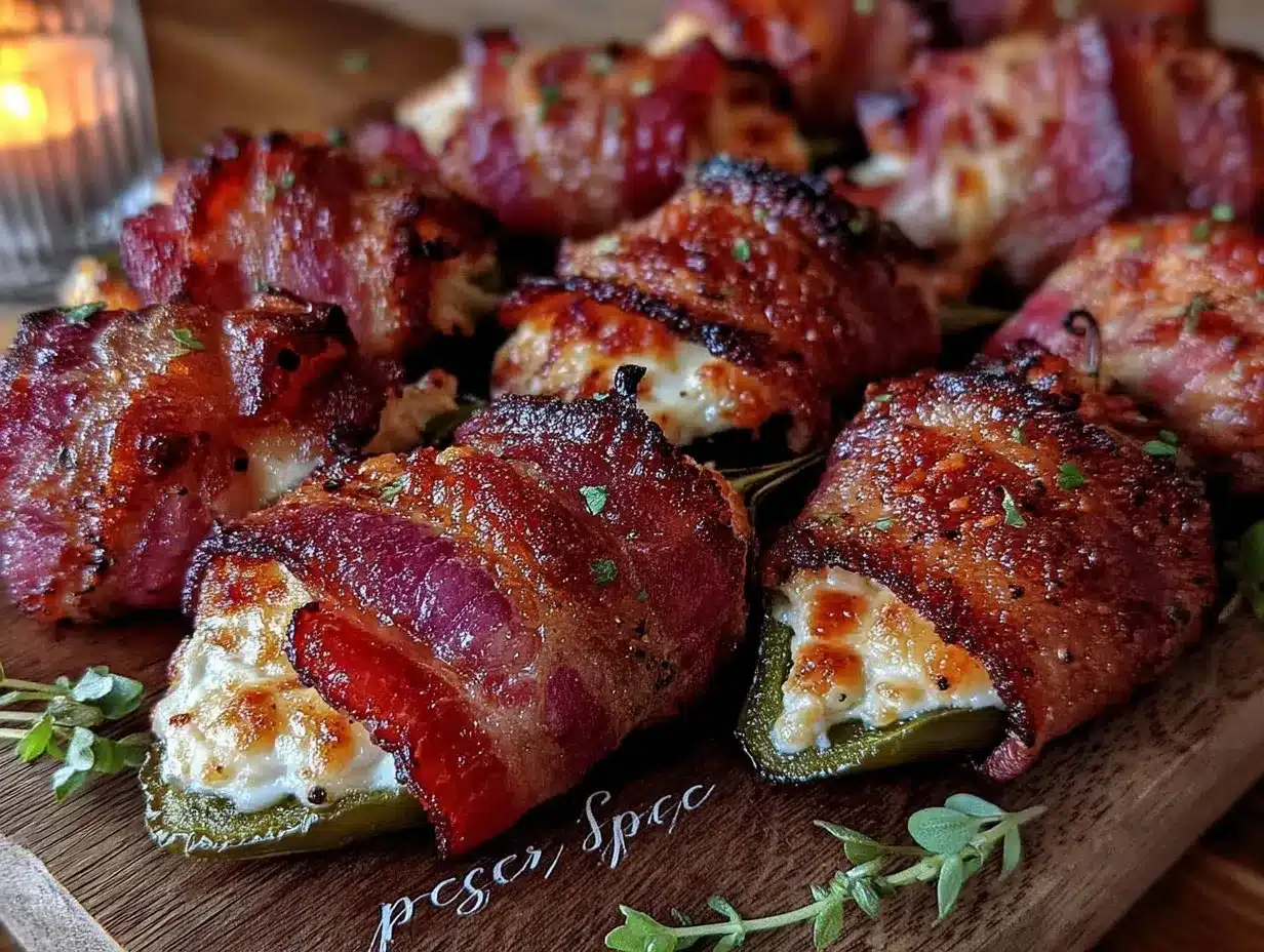 bacon wrapped jalapeño poppers preparation steps