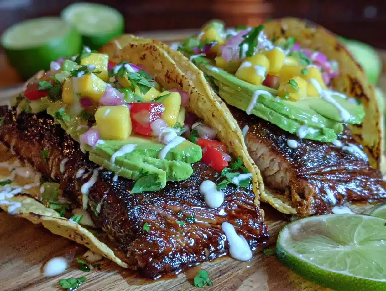 blackened salmon tacos preparation steps