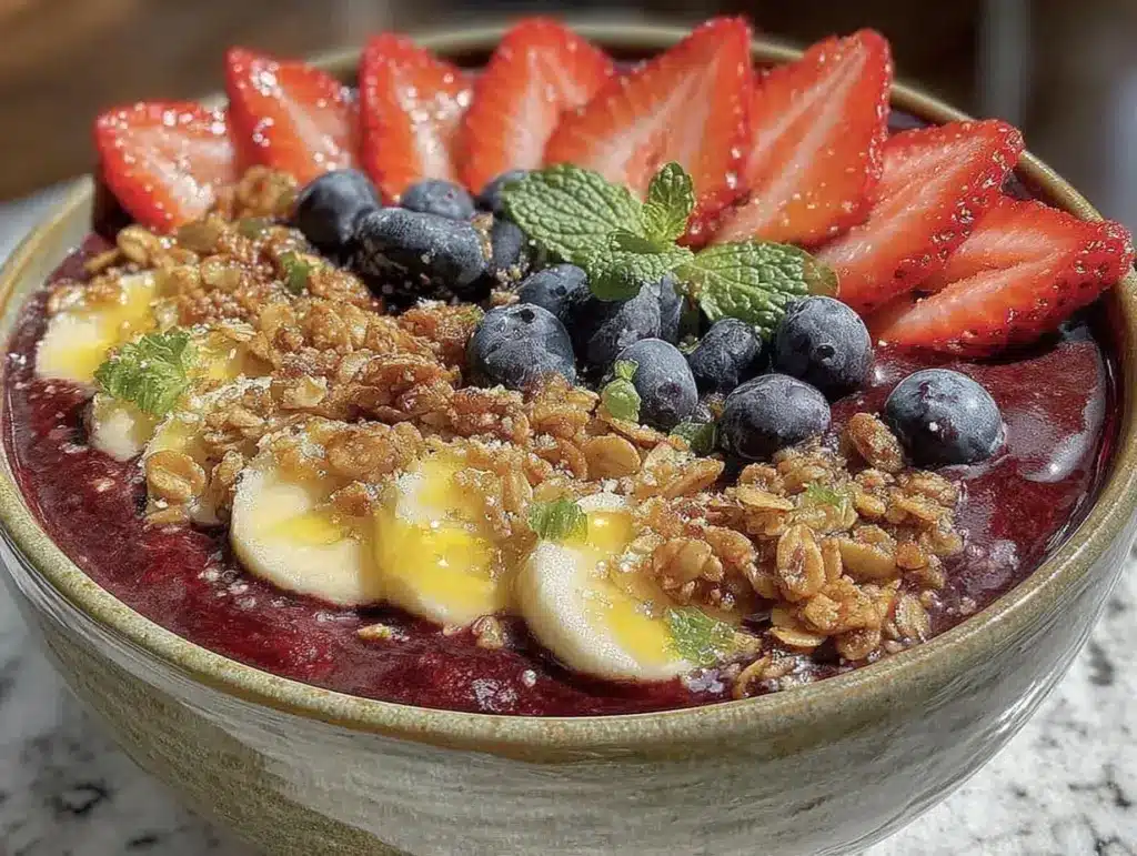 brazilian açai bowl - featured image