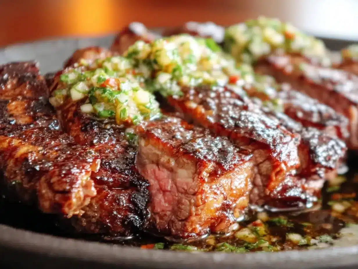 Brazilian picanha steak preparation steps