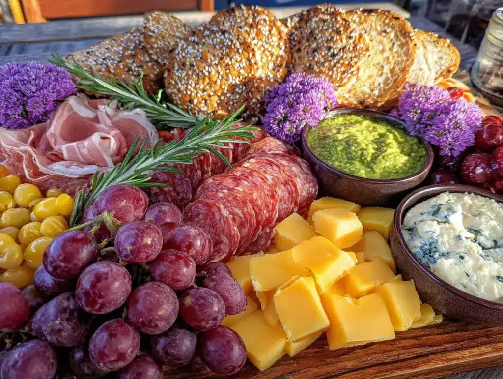 charcuterie board for 20 guests - featured image