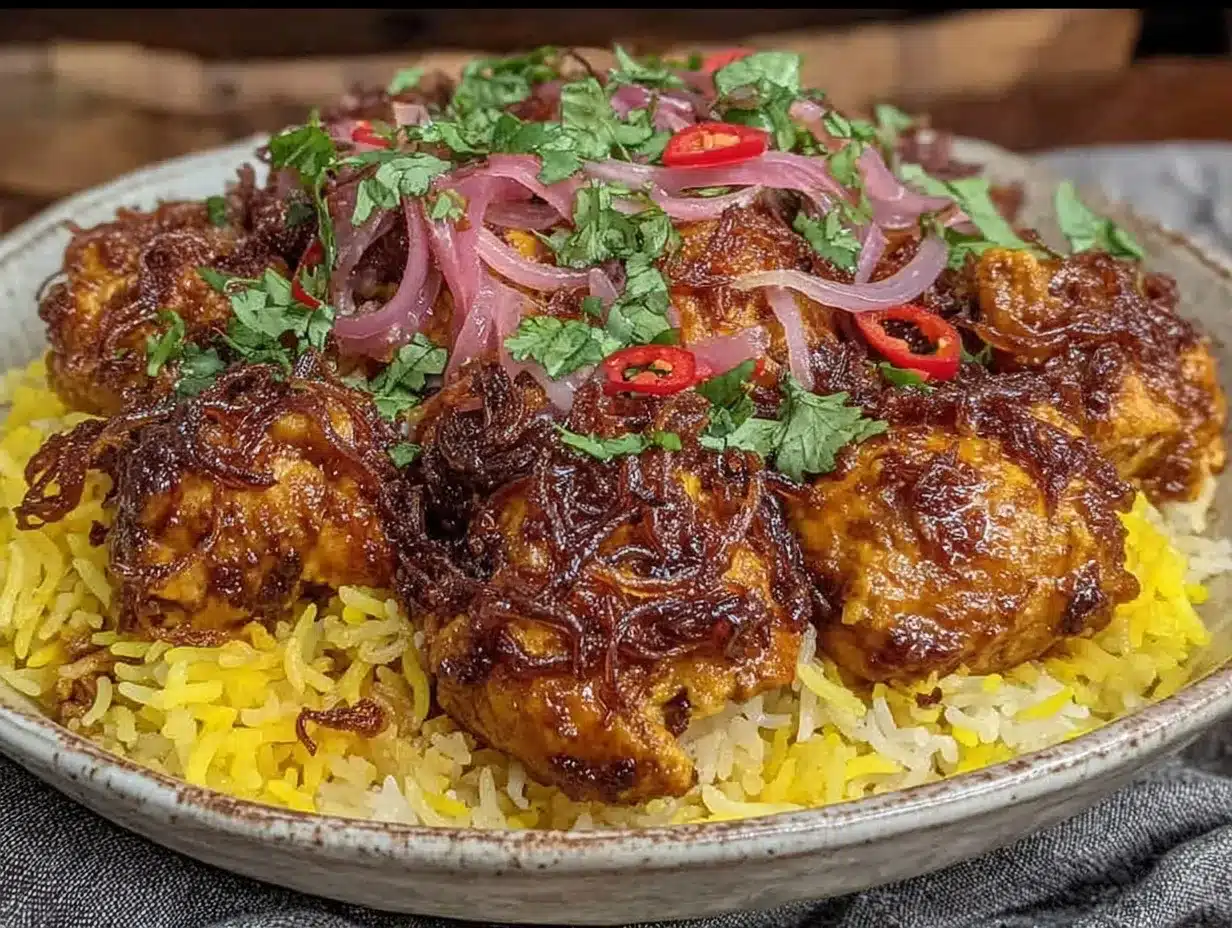 chicken biryani recipe preparation steps