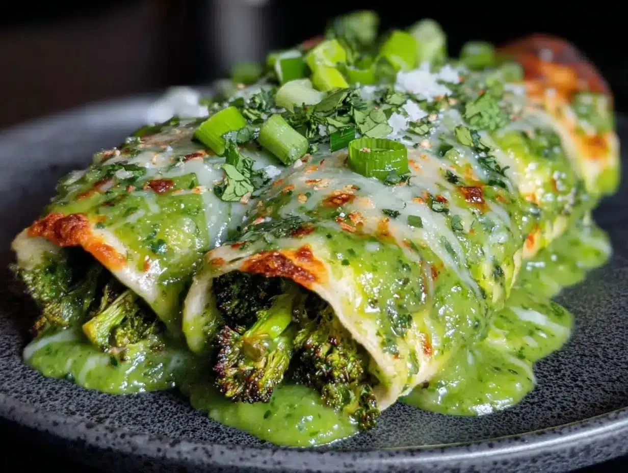 chicken enchiladas with green sauce preparation steps