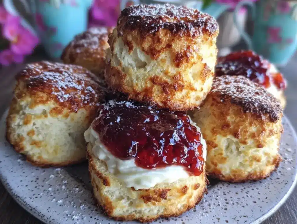 classic British scones - featured image