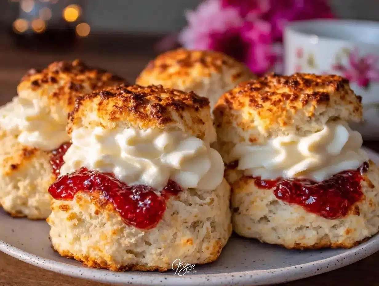 classic British scones preparation steps
