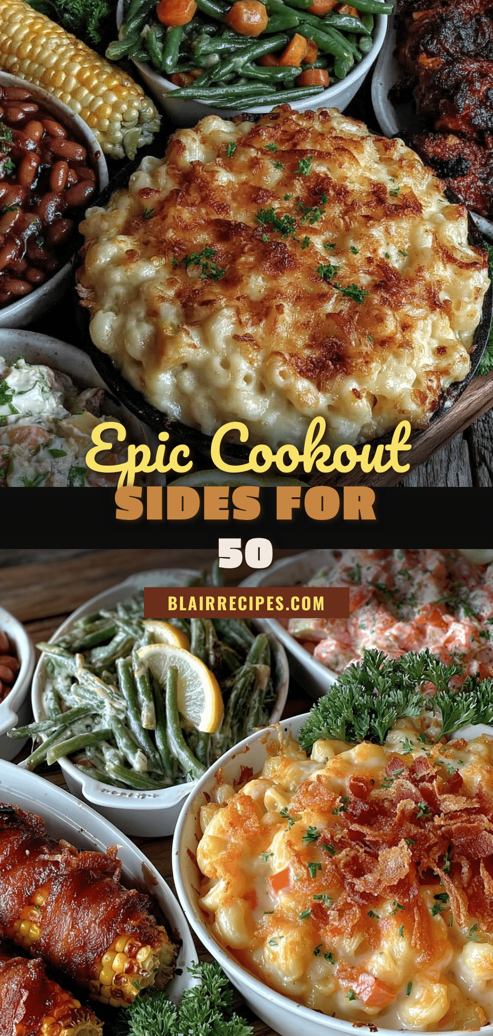 cookout side dishes for 50 people recipe