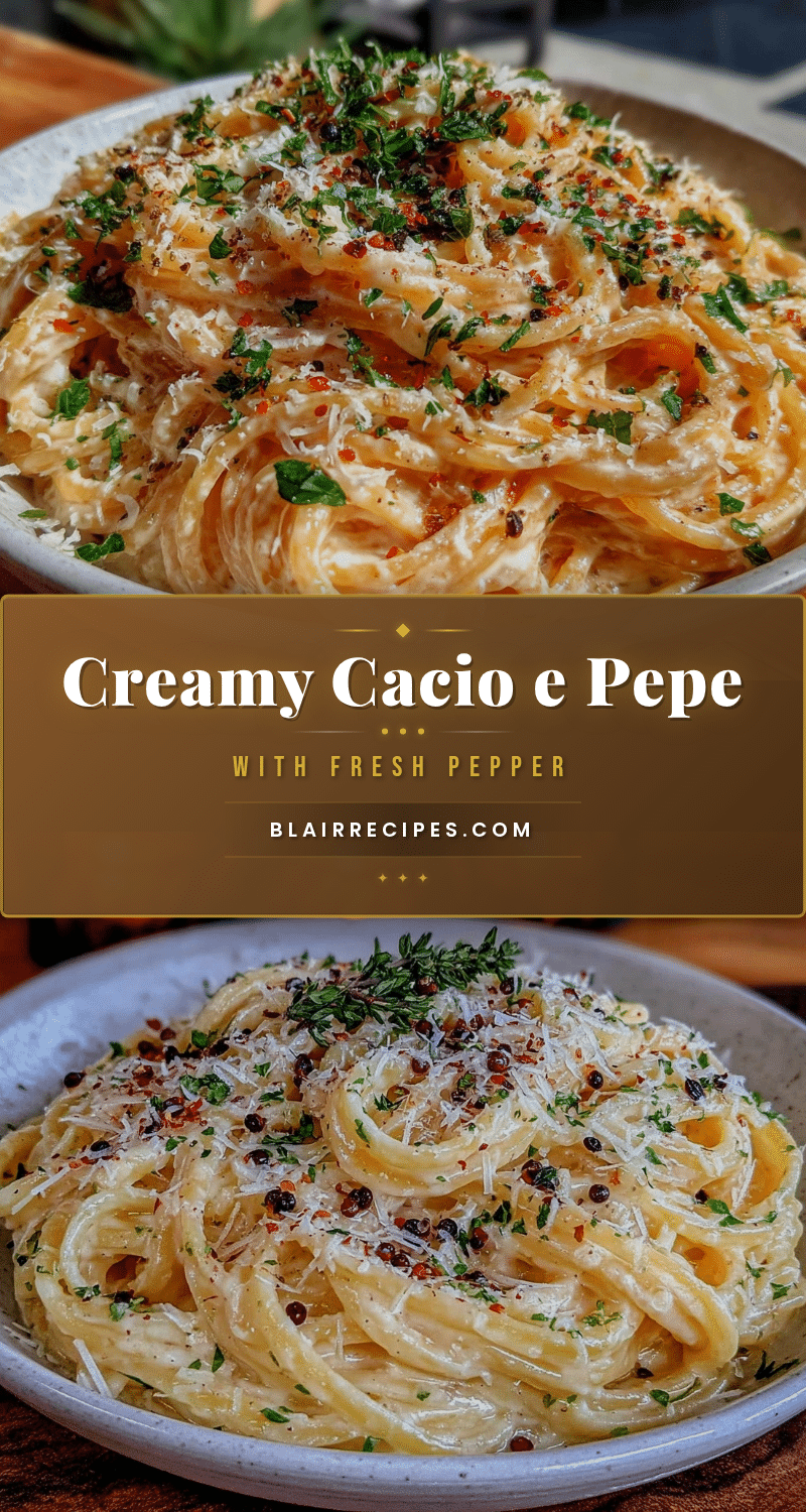 creamy cacio e pepe recipe