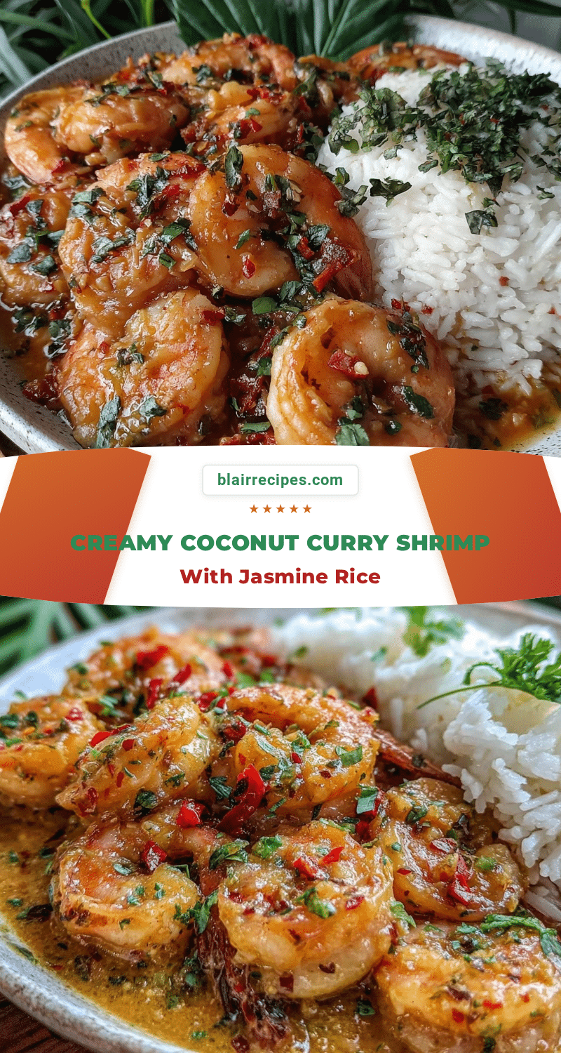 creamy coconut curry shrimp recipe
