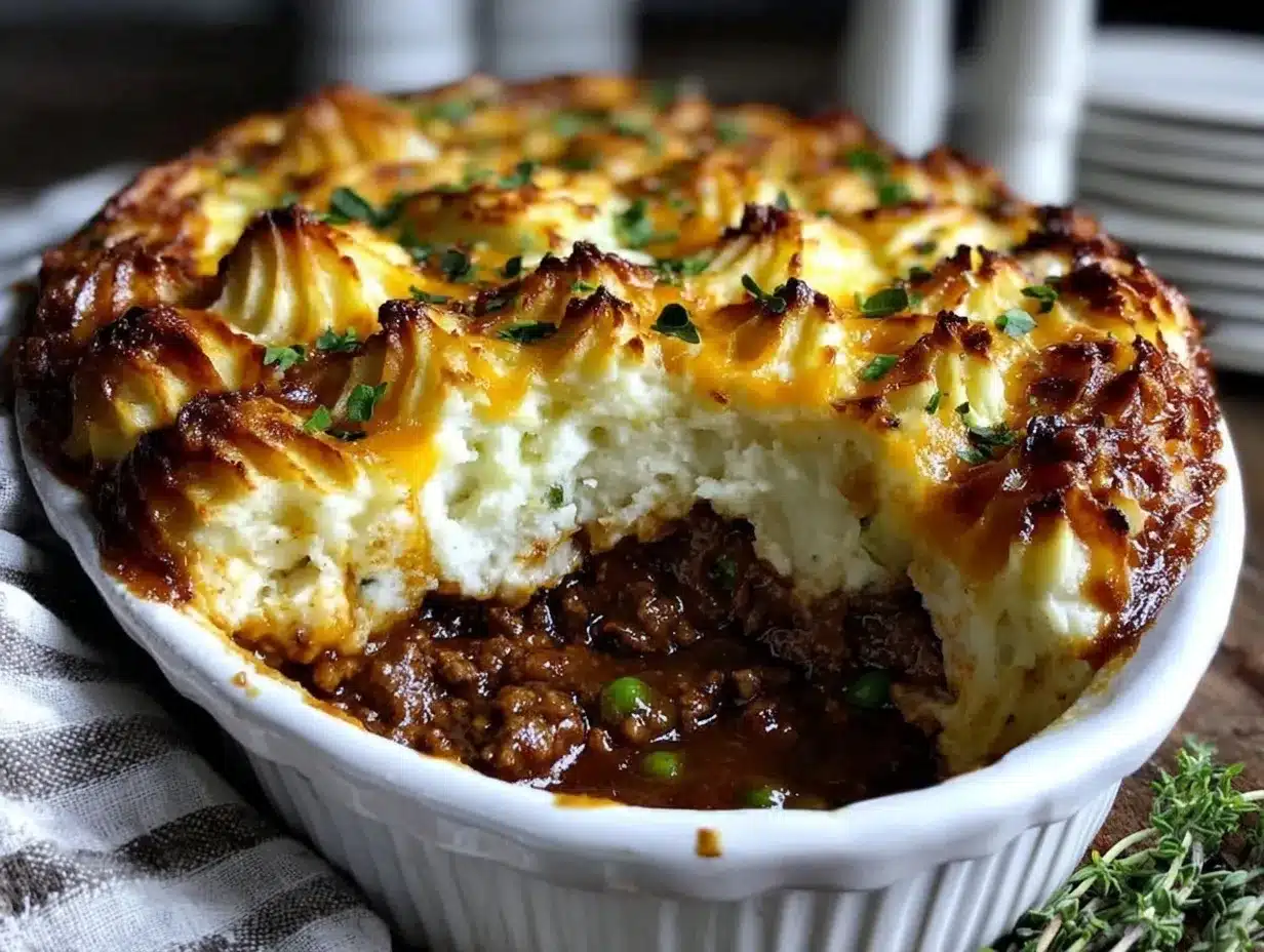 creamy shepherd’s pie preparation steps