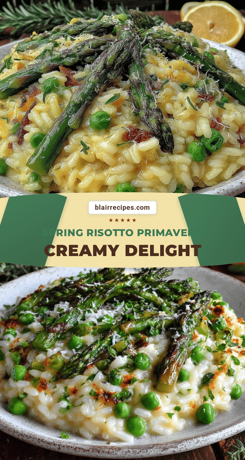 creamy spring risotto primavera recipe