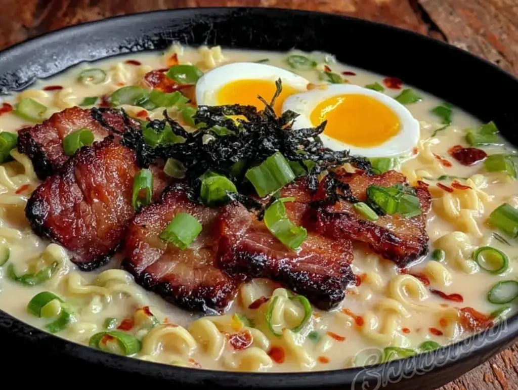 creamy tonkotsu ramen - featured image