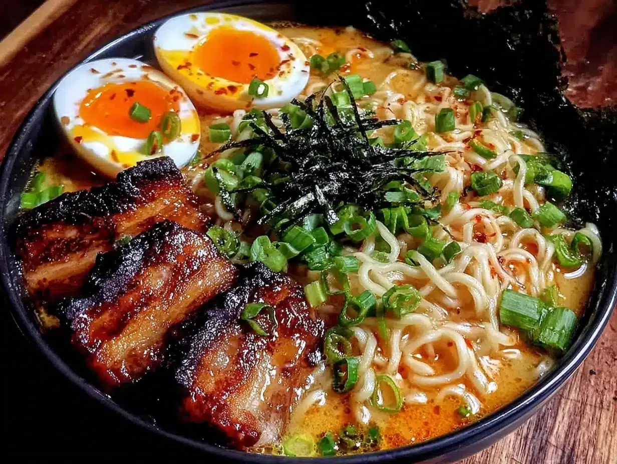 creamy tonkotsu ramen preparation steps