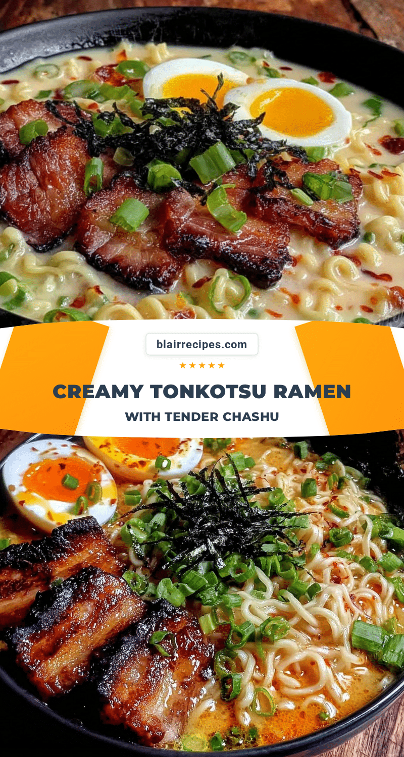 creamy tonkotsu ramen recipe
