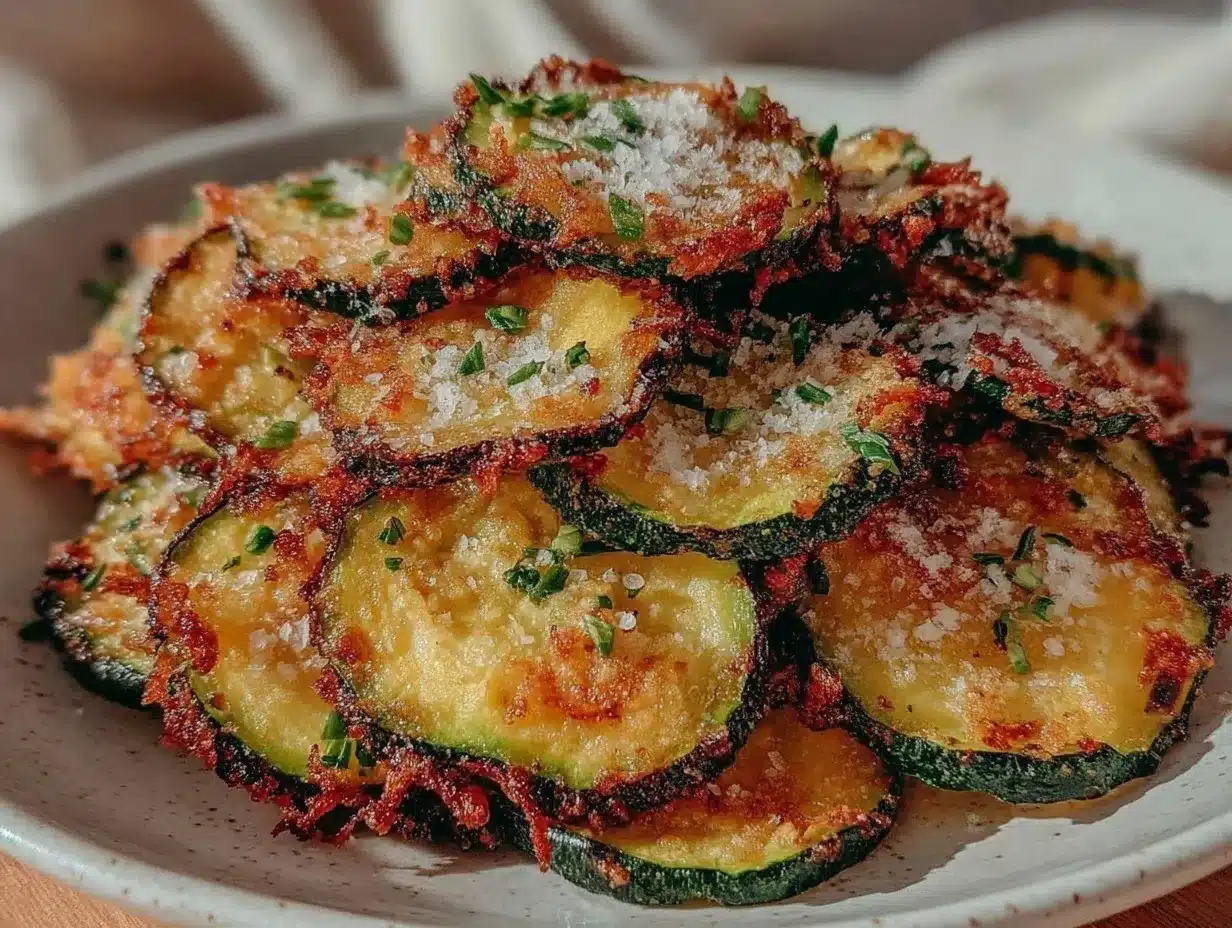 crispy baked cucumber chips preparation steps