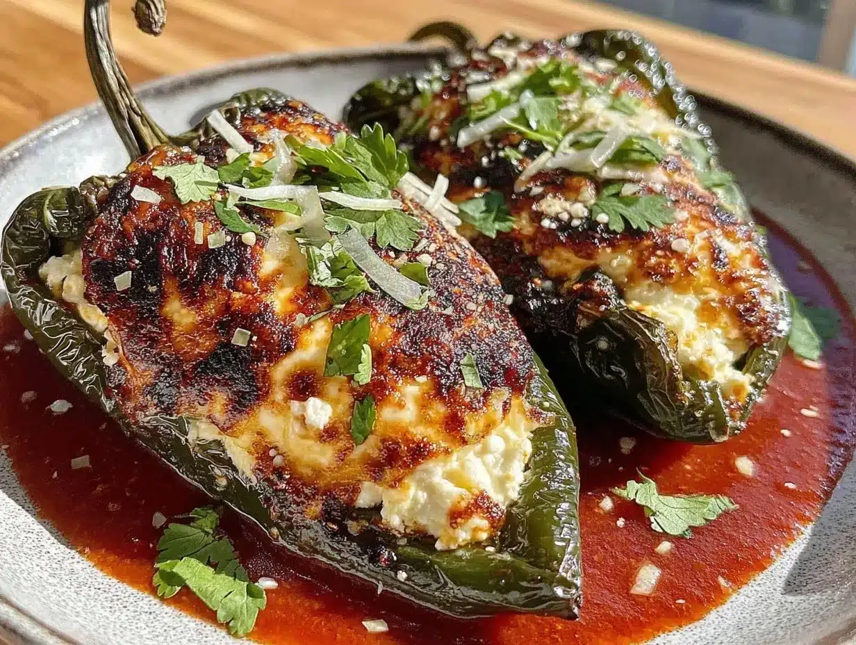 crispy chiles rellenos stuffed with queso fresco preparation steps