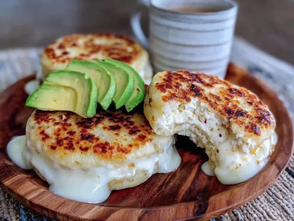crispy Colombian arepas - featured image