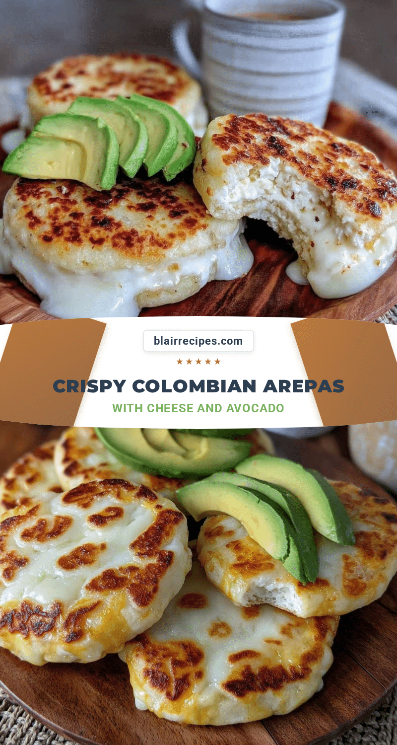 crispy Colombian arepas recipe