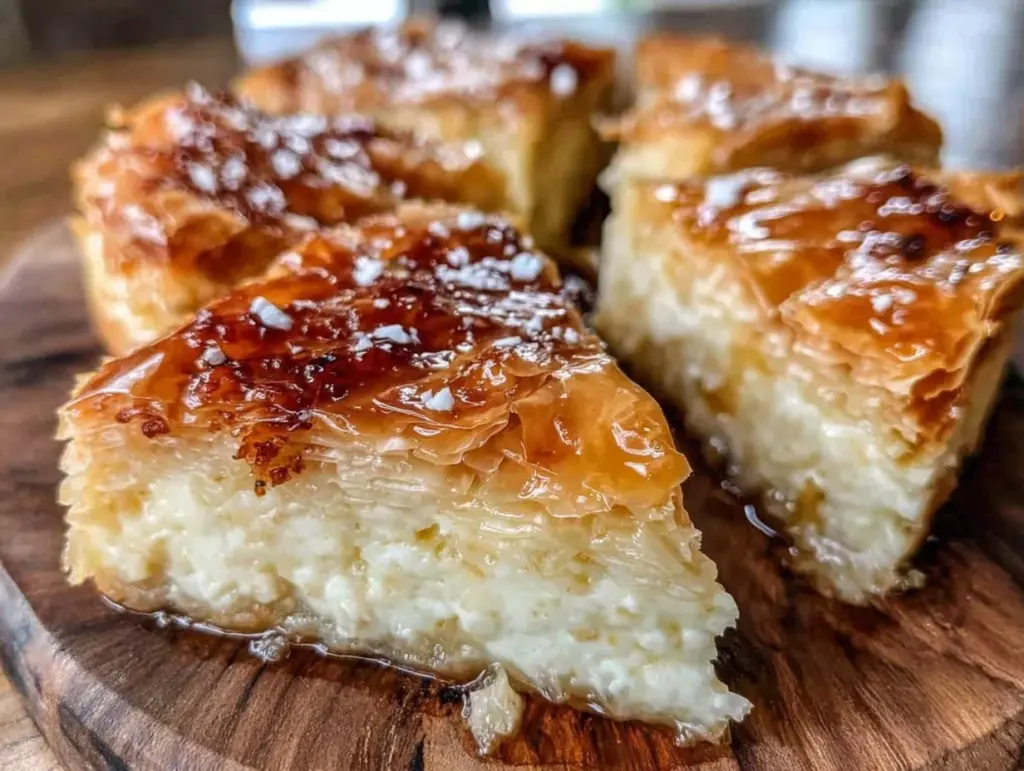 crispy galaktoboureko recipe - featured image