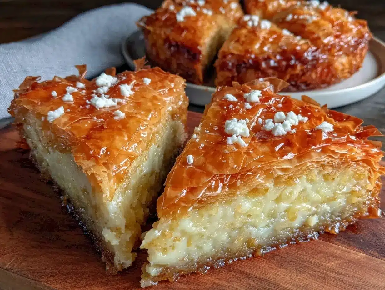 crispy galaktoboureko recipe preparation steps