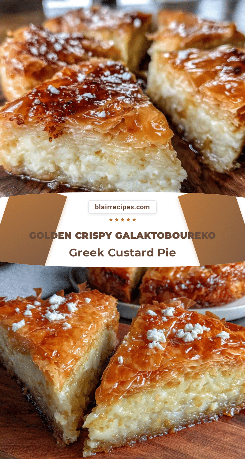 crispy galaktoboureko recipe recipe