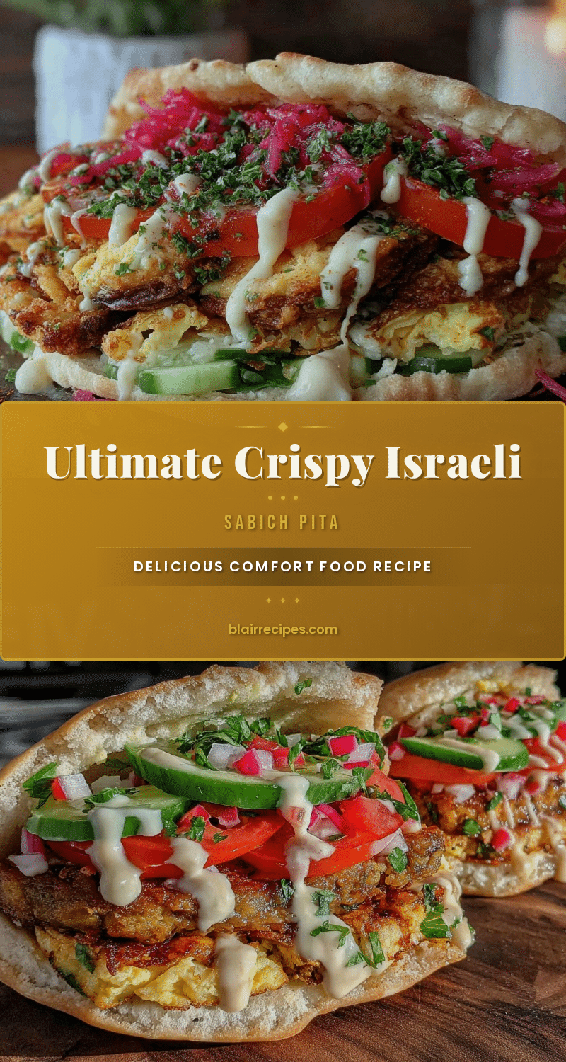 crispy israeli sabich pita recipe